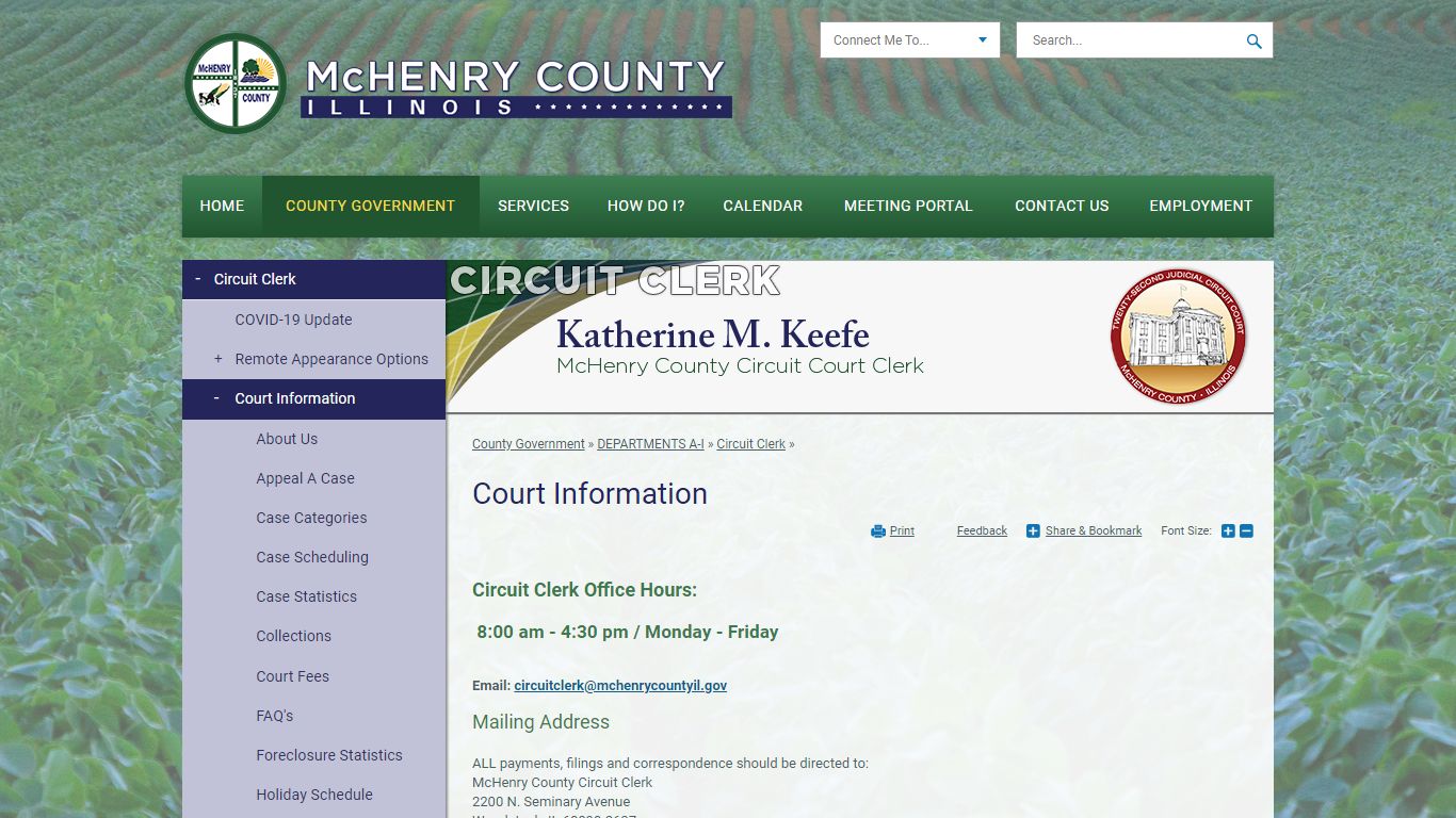 Court Information | McHenry County, IL