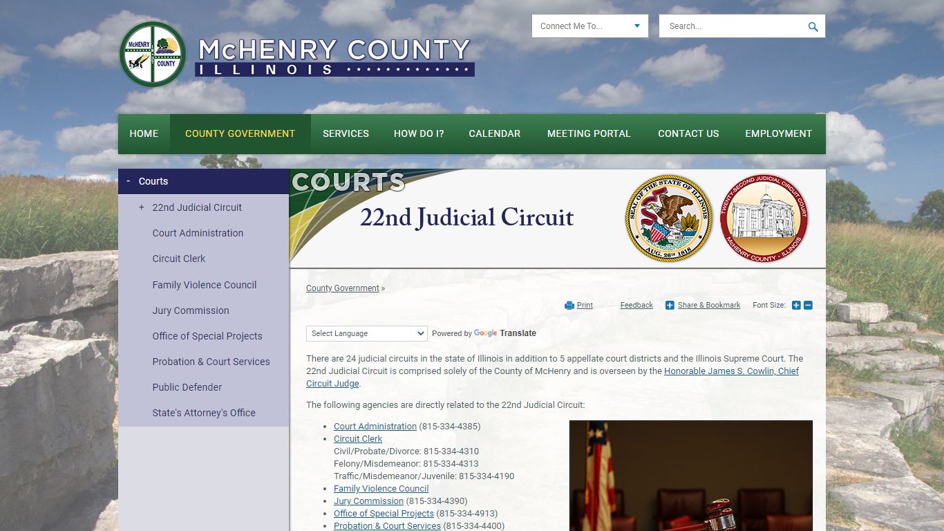 Courts - 22nd Judicial Circuit | McHenry County, IL